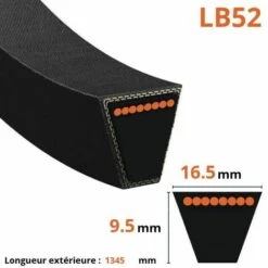 Courroie Motoculteur Honda F660