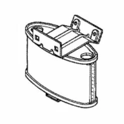Pot D'échappement Tracteur Tondeuse Honda