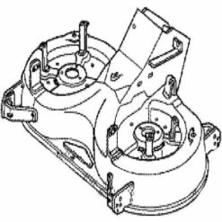 Carter De Coupe Tracteur Tondeuse Honda 122 Cm