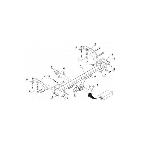 Attelage Honda HR-V (09/15-08/21) RDSOH 2 Attelage Honda HR-V (09/15-08/21) RDSOH – Image 2