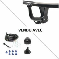 Attelage Honda Accord Berline (01/99-10/02) Col De Cygne + Faisceau Universel 7 Broches