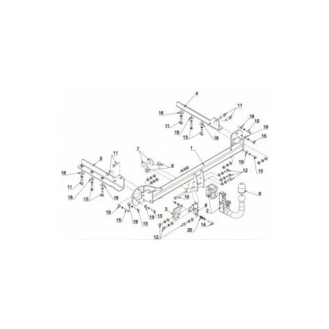 Attelage Honda Civic Hayon 5 Portes (01/15-12/16) RDSOV 2 Attelage Honda Civic Hayon 5 Portes (01/15-12/16) RDSOV – Image 2
