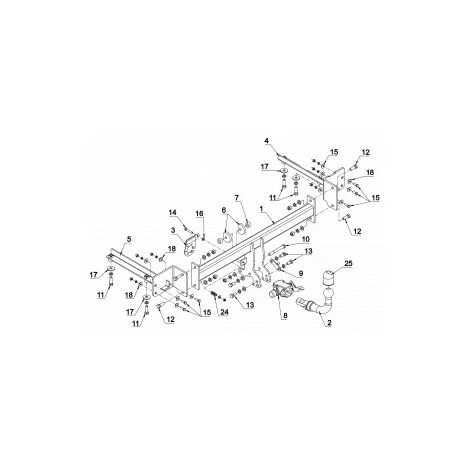 Attelage Honda Civic 4 Portes (01/12-05/17) RDSOH + Faisceau Universel 7 Broches + Boitier électronique 2 Attelage Honda Civic 4 Portes (01/12-05/17) RDSOH + Faisceau Universel 7 Broches + Boitier électronique – Image 2