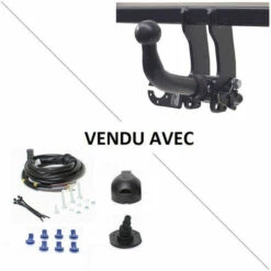 Attelage Honda Civic Hayon 5 Portes (02/01-12/05) RDSOH + Faisceau Universel 7 Broches